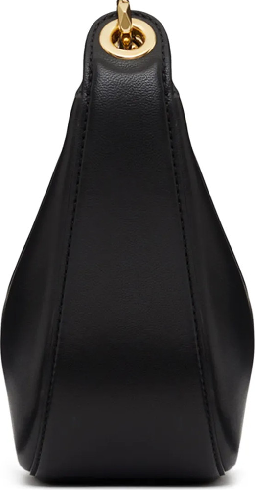Valentino Garavani yeng sumkasi, qora charm, Mini Hobo