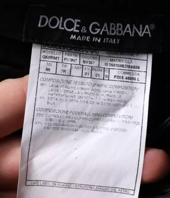 Dolce & Gabbana klassik shim