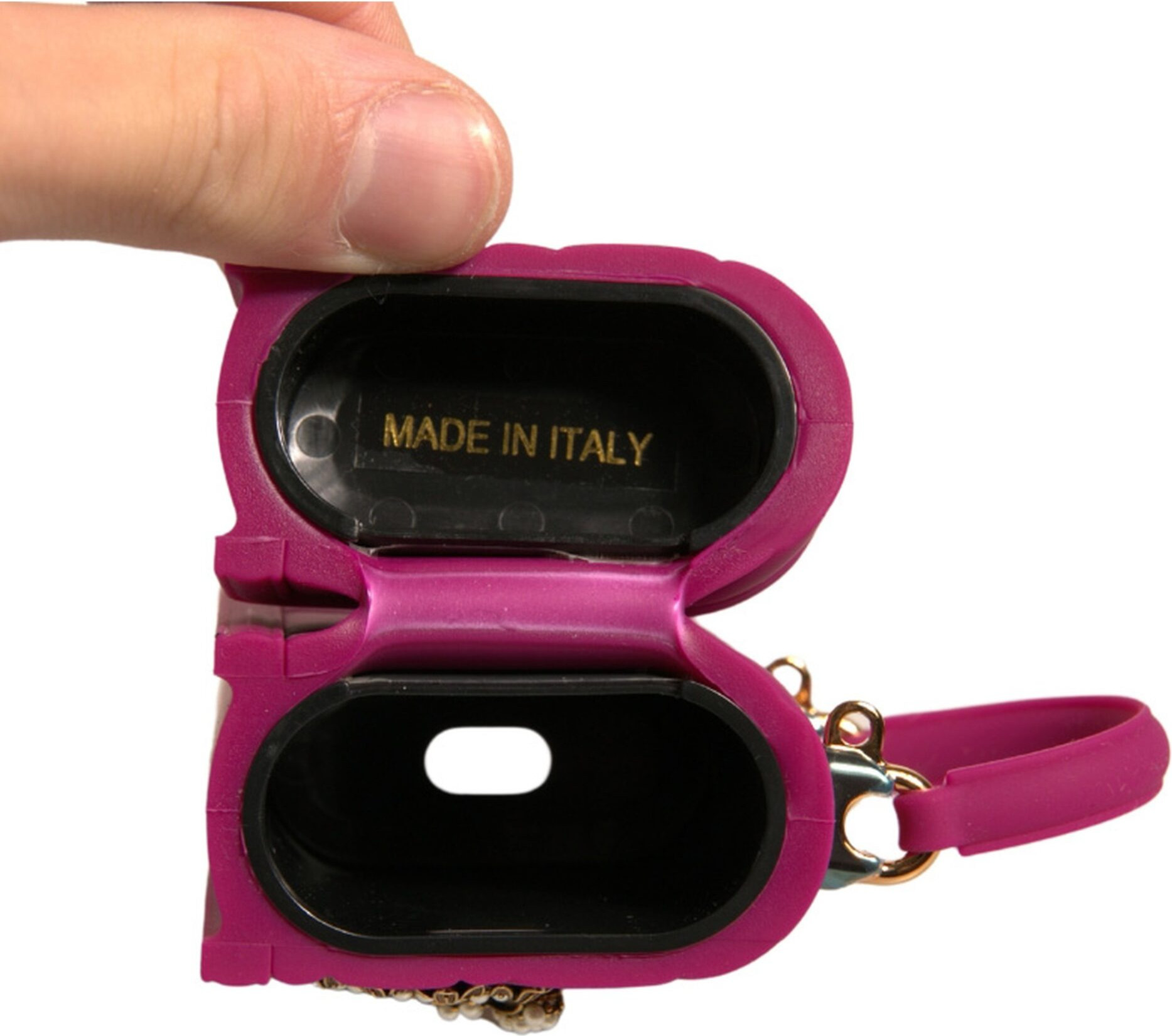 Силиконовый чехол для Airpods в форме сердца от Dolce & Gabbana