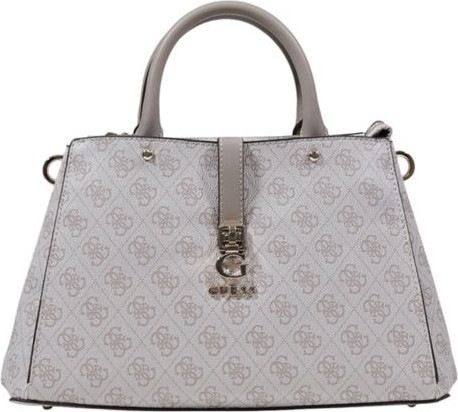 Handbag GUESS Gray Polyethylene