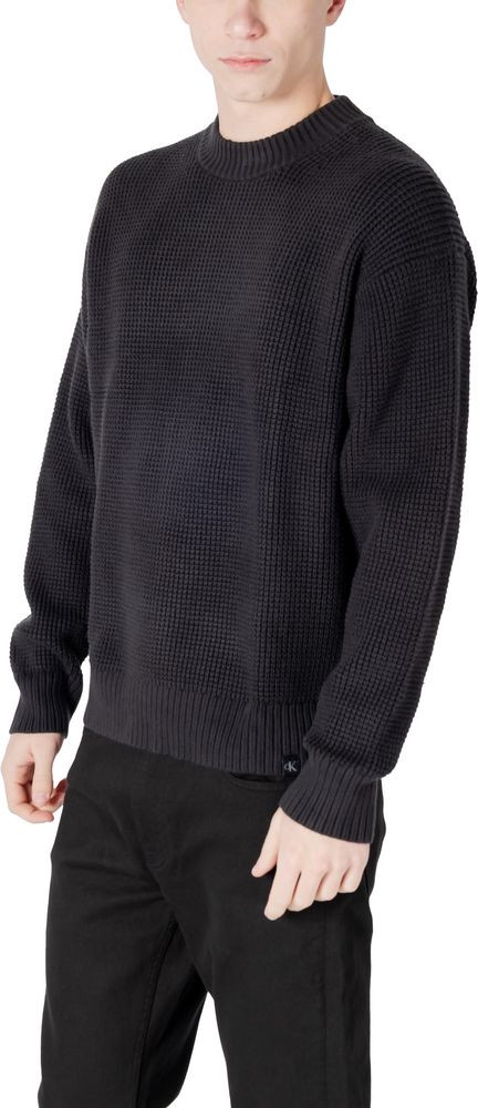 Calvin Klein Jeans Black Organic Cotton Sweatshirt