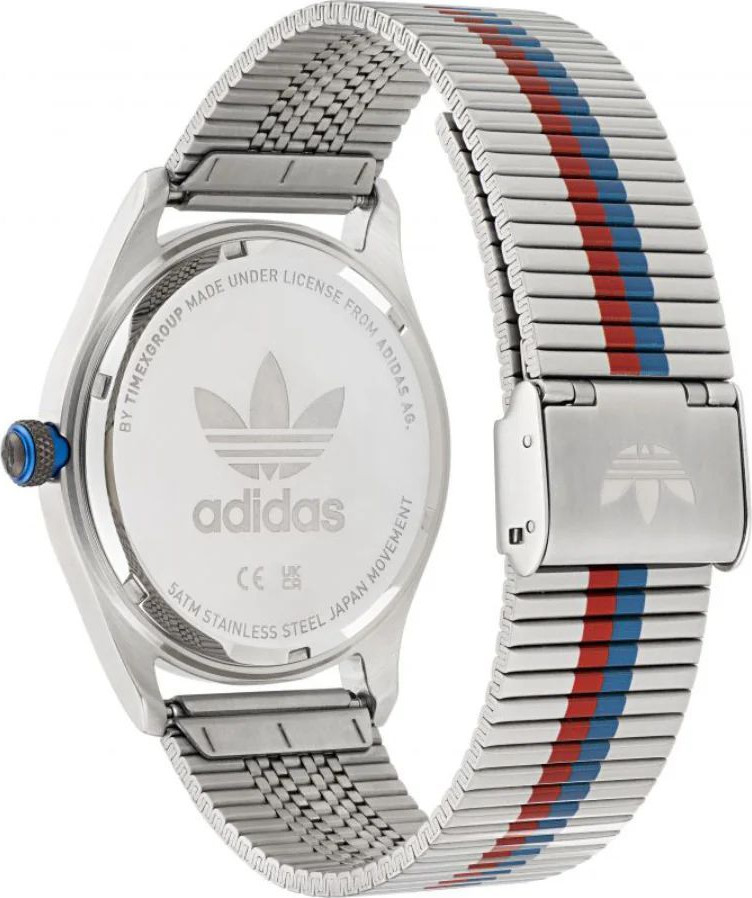 Adidas Gray Stainless Steel Watch (Watch)