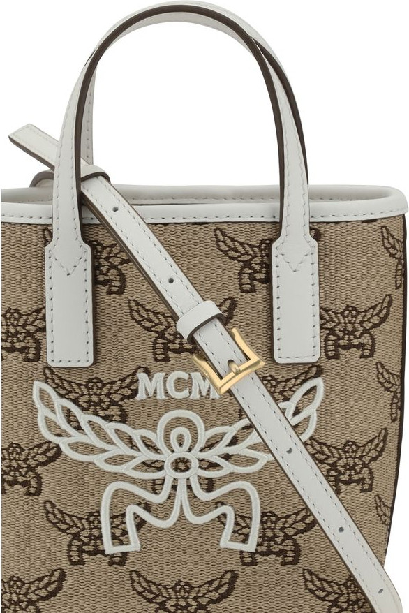 MCM Raffia Tote Sumkasi