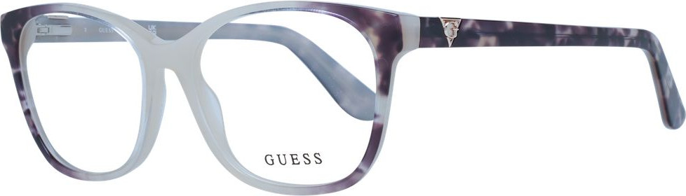 Белые ацетатные очки (оправа) GUESS