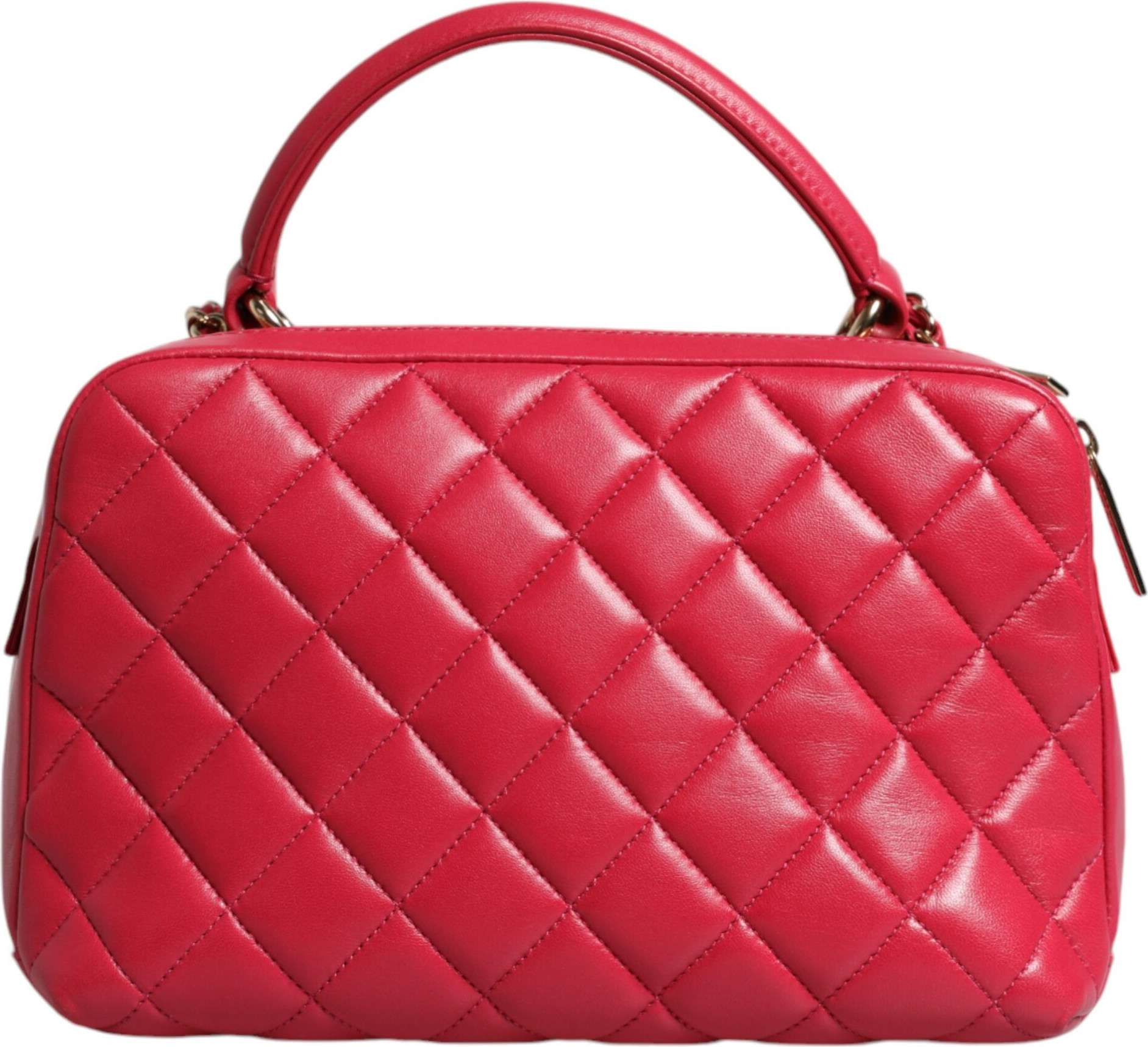 Bag Chanel Pink Seal Matelasse Chain