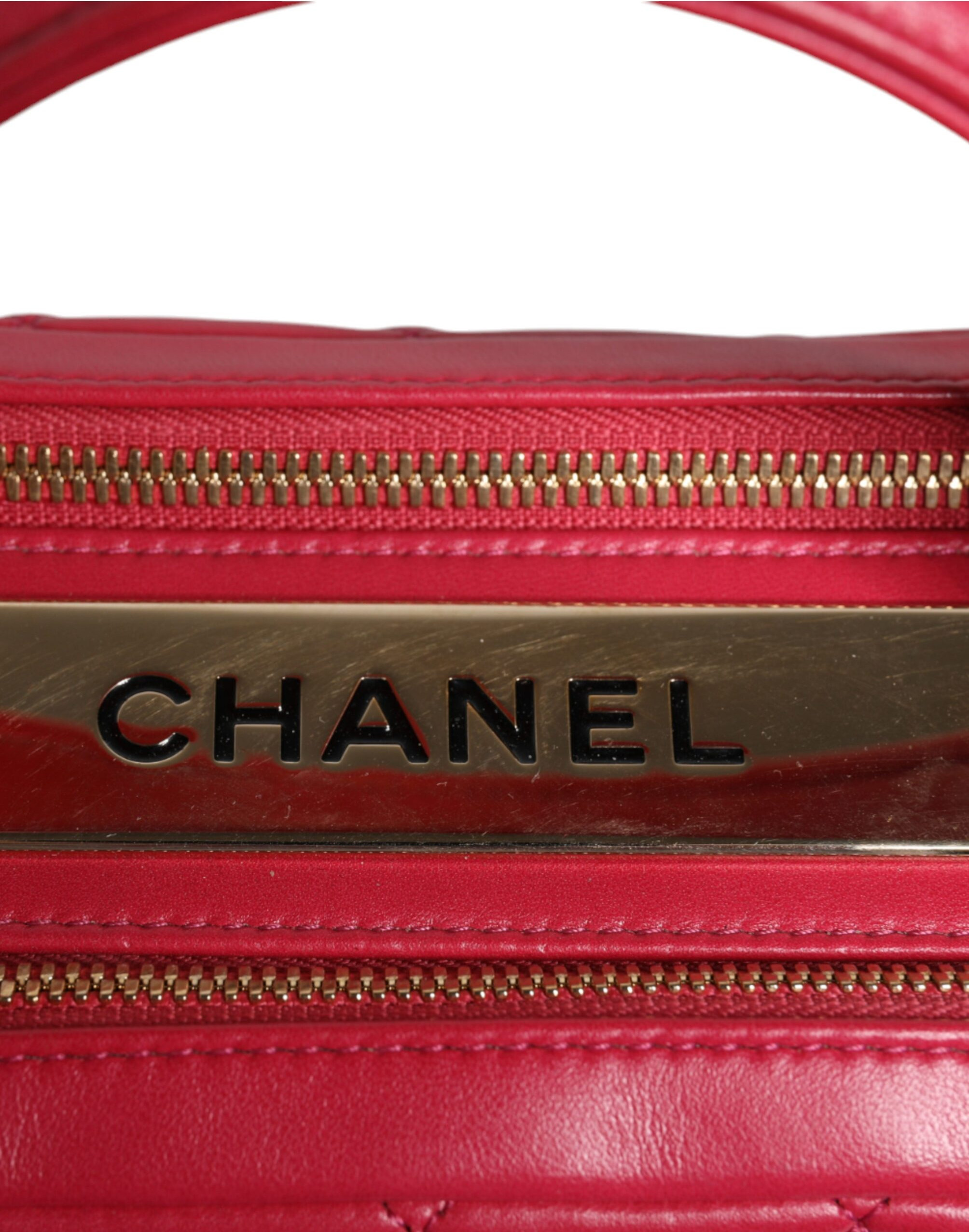 Bag Chanel Pink Seal Matelasse Chain
