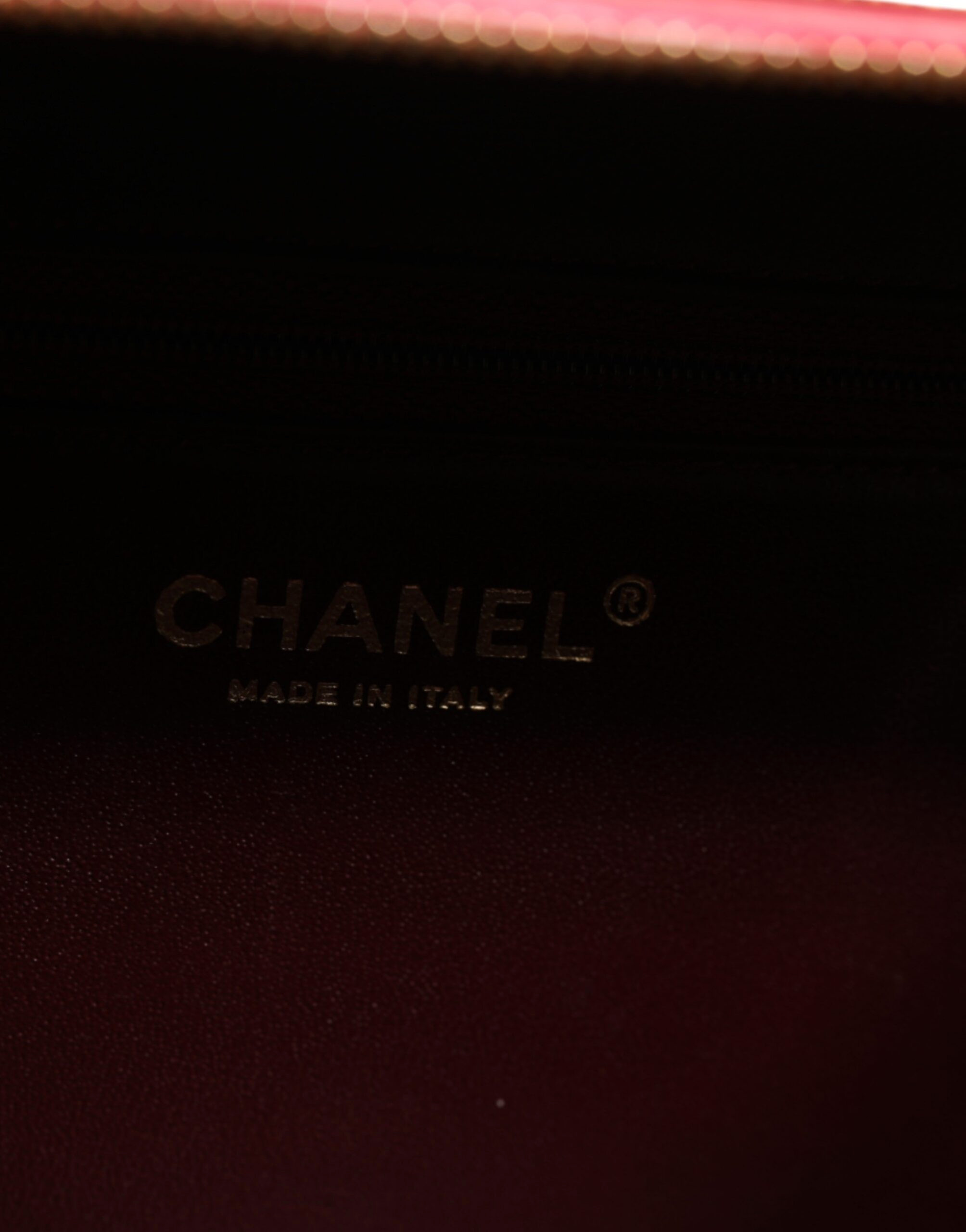 Bag Chanel Pink Seal Matelasse Chain