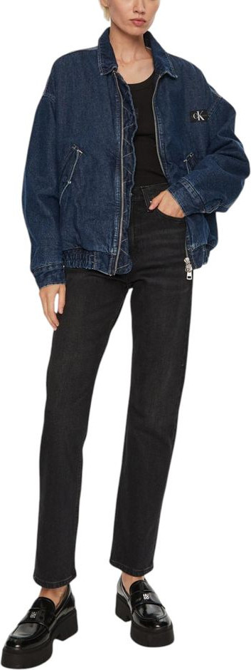 Calvin Klein Jeans Черные хлопковые джинсы "Mom"