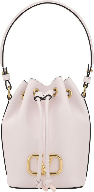Сумка-ведро Valentino Garavani Mini Vlogo со шнурком