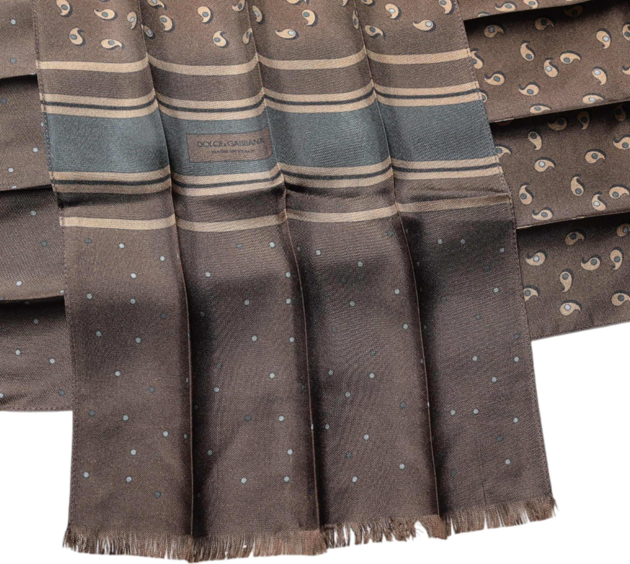Shawl Dolce & Gabbana Brown Fantasy