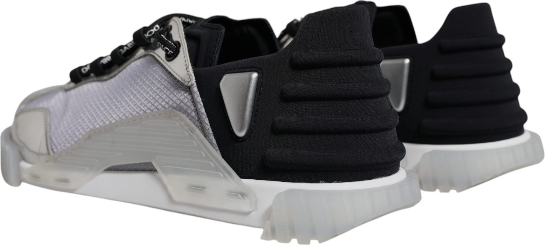 Dolce & Gabbana NS1 Sneakers Shoes Kumush va Qora,
Pastki
