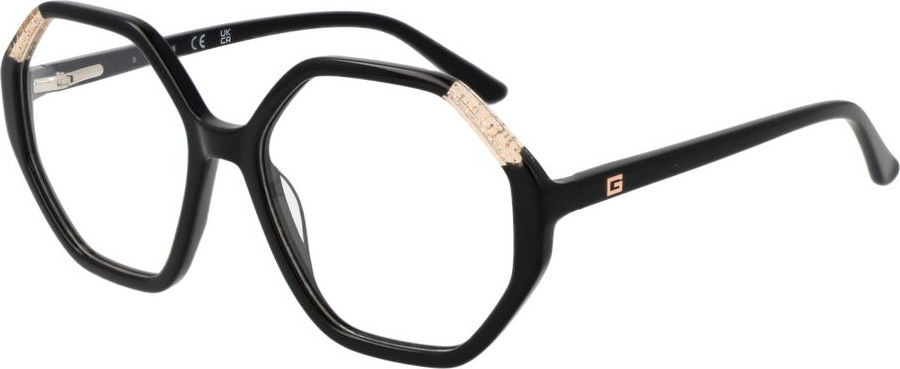 Black Acetate Glasses Frames GUESS