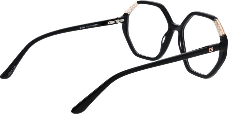 Black Acetate Glasses Frames GUESS