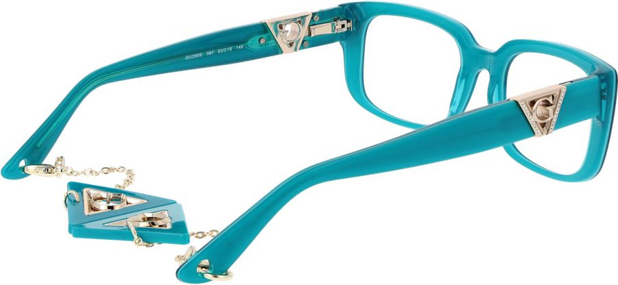 Turquoise Acetate Glasses Frames GUESS