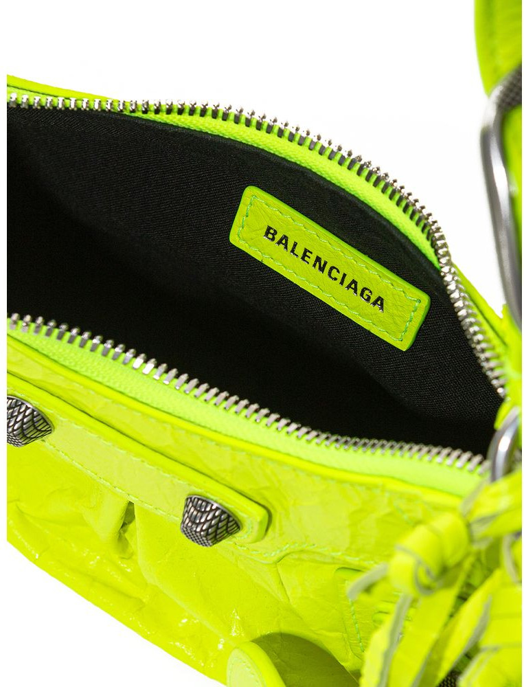 Handbag Balenciaga Sunny Yellow Leather Handbag Treasure