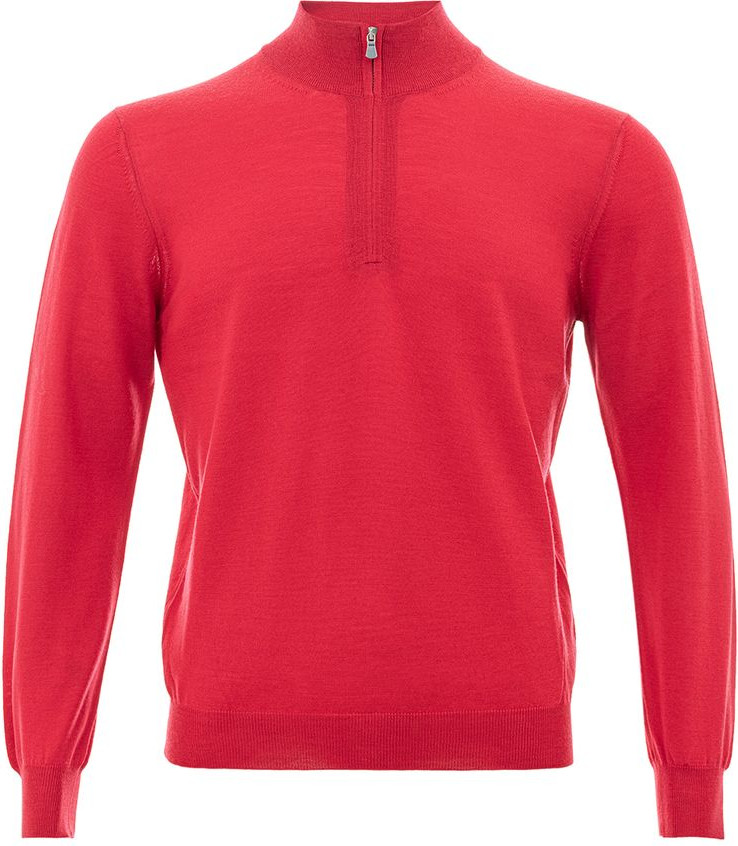 Red Wool T-Shirt Gran Sasso