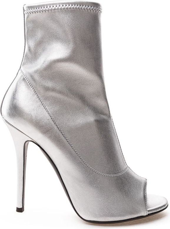 Boots Giuseppe Zanotti Gray Leather