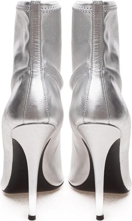 Boots Giuseppe Zanotti Gray Leather