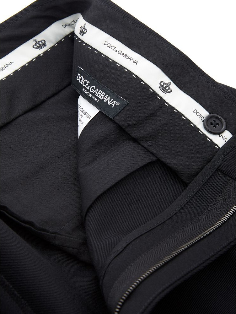 Polyester Dress Pants Dolce & Gabbana