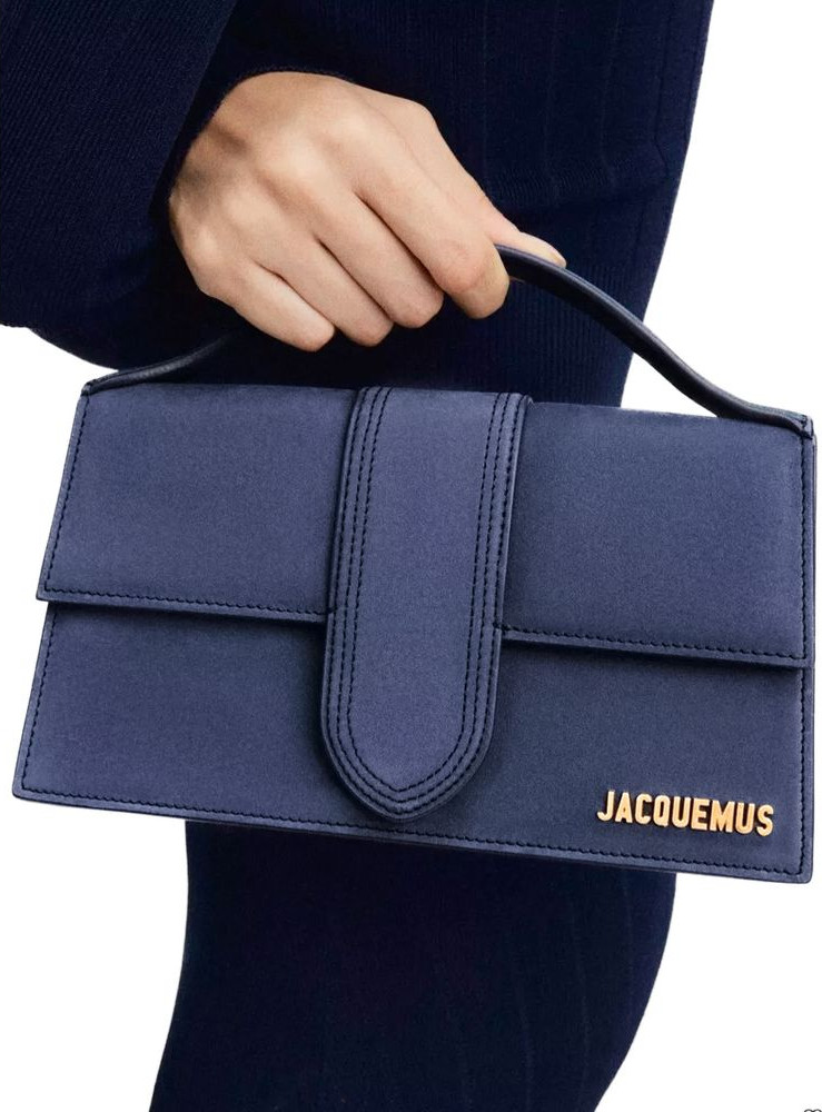 Sumka Jacquemus Moviy Kiyik Teri