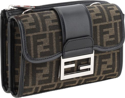 Shoulder Bag Fendi Double Baguette