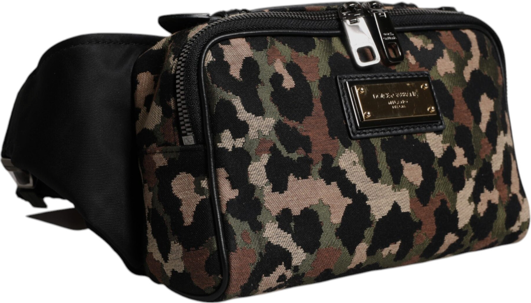Belt bag Dolce & Gabbana Multicolor Leopard DG Logo
