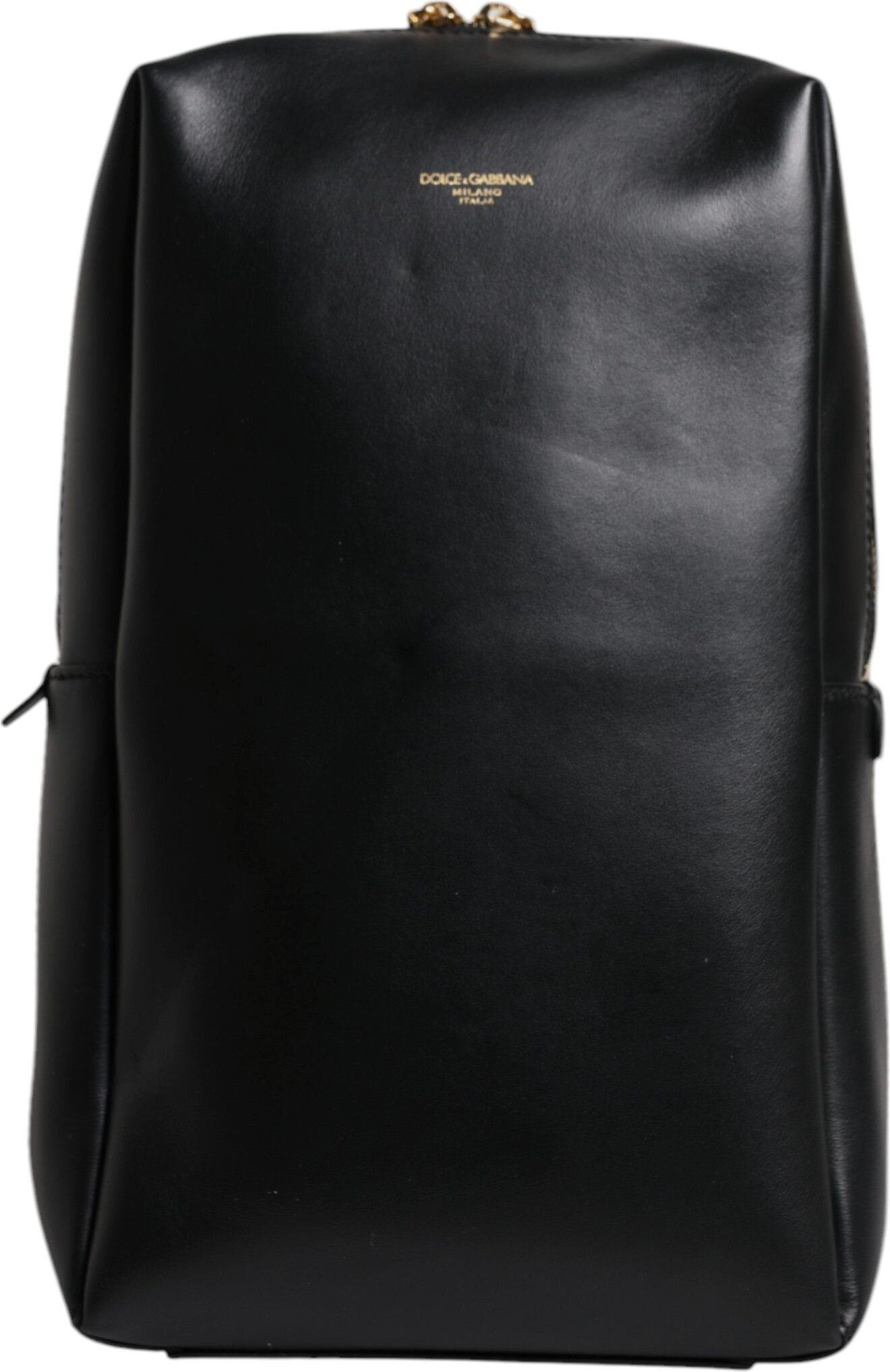 Crossbody Bag Dolce & Gabbana Black Logo Leather Belt Waist Shoulder Men
