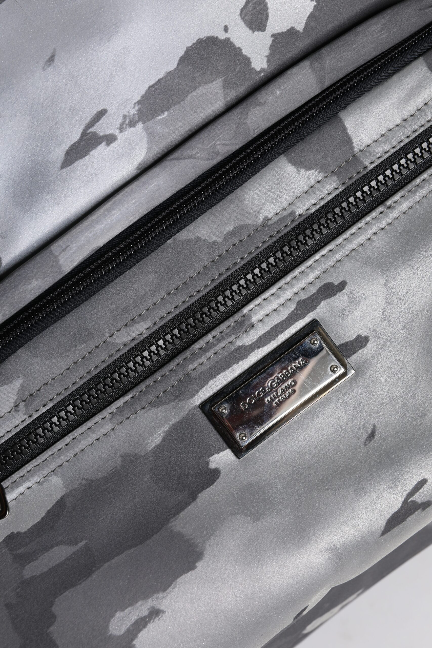 Tote Bag Dolce & Gabbana Gray Camo