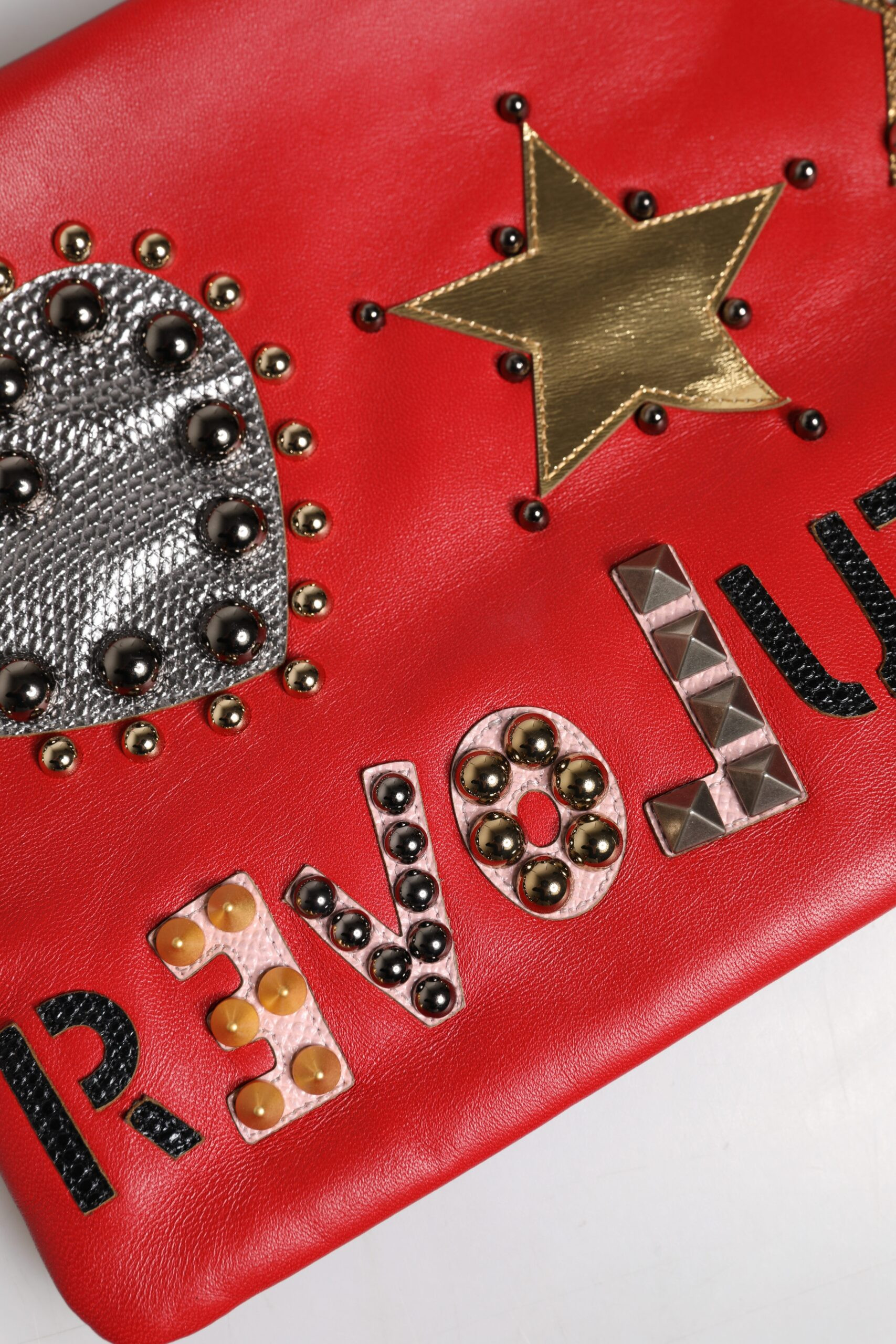 Clutch Bag Dolce & Gabbana Red Revolutions