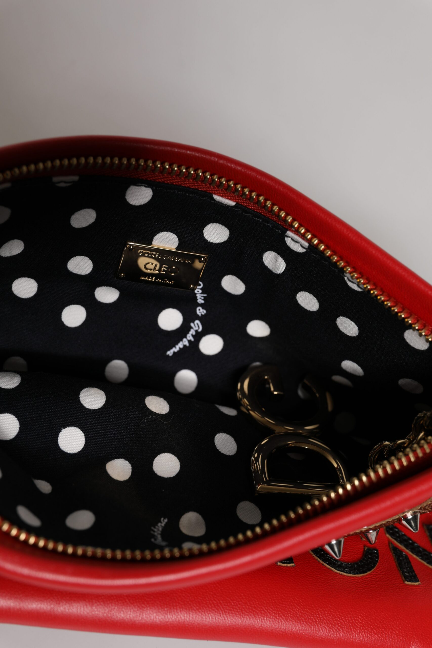 Clutch Bag Dolce & Gabbana Red Revolutions