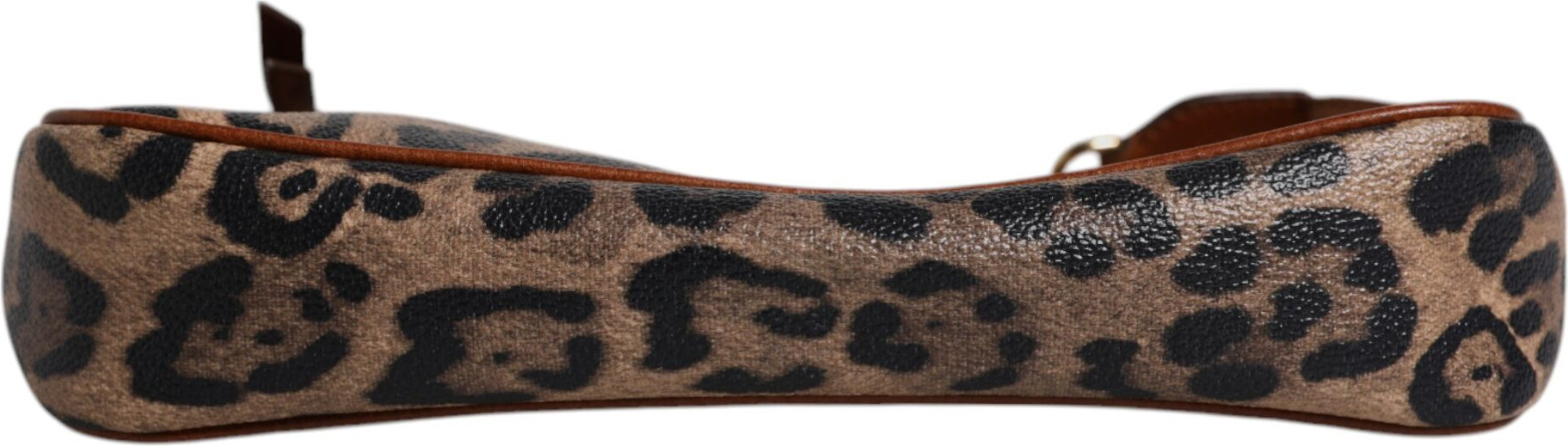 Shoulder bag Dolce & Gabbana Qo'ng'ir Leopard Deri Yelkali Zanjirli Sumka