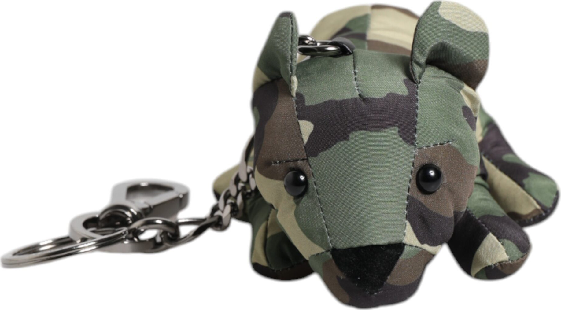 Kalit uzuk Dolce & Gabbana Multicolor Camouflage Hayvon Silueti Kalit Uzuk Keyring