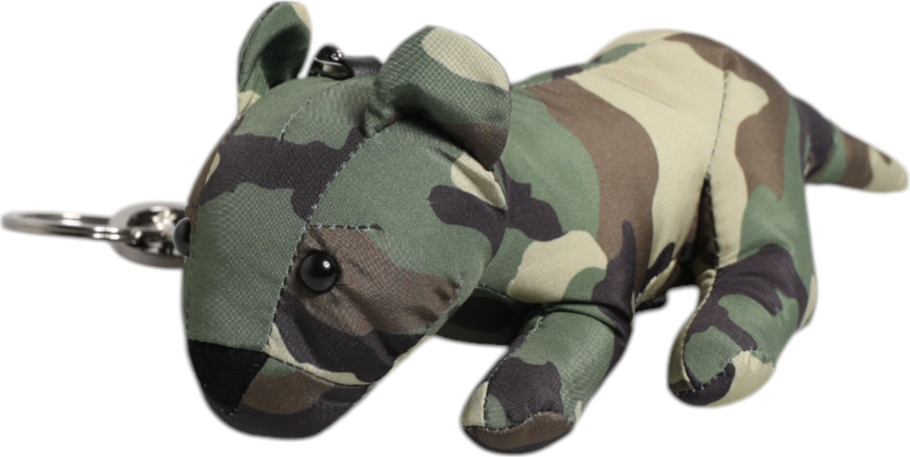 Kalit uzuk Dolce & Gabbana Multicolor Camouflage Hayvon Silueti Kalit Uzuk Keyring