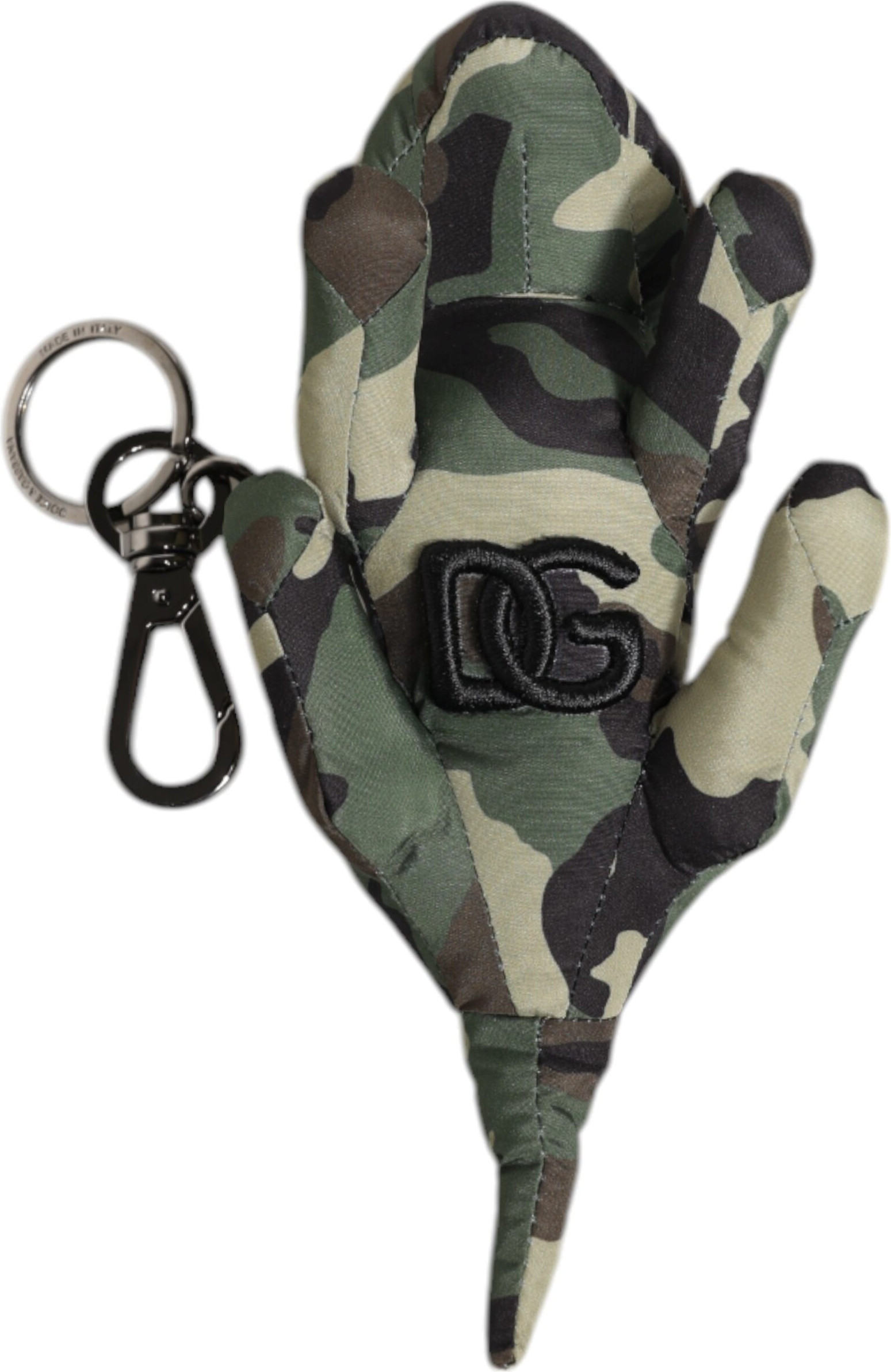 Kalit uzuk Dolce & Gabbana Multicolor Camouflage Hayvon Silueti Kalit Uzuk Keyring