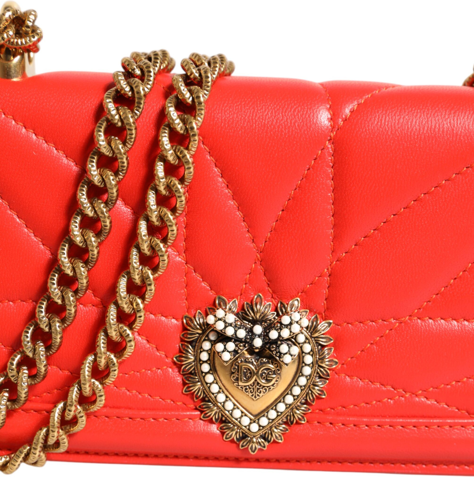 Сумка через плечо Dolce & Gabbana Quilted Devotion