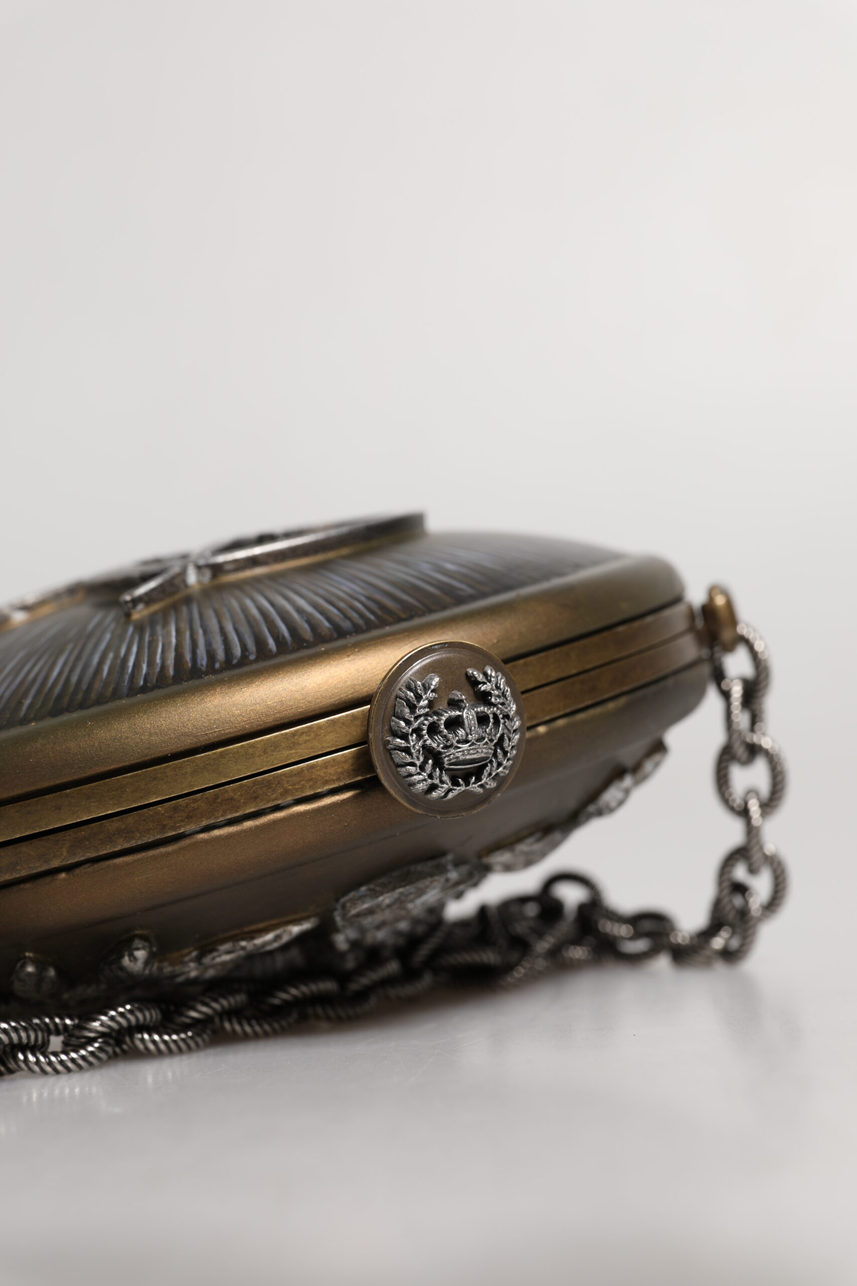 Crossbody Sumka Dolce & Gabbana Tosh Sodon Metal DG Crown Clutch