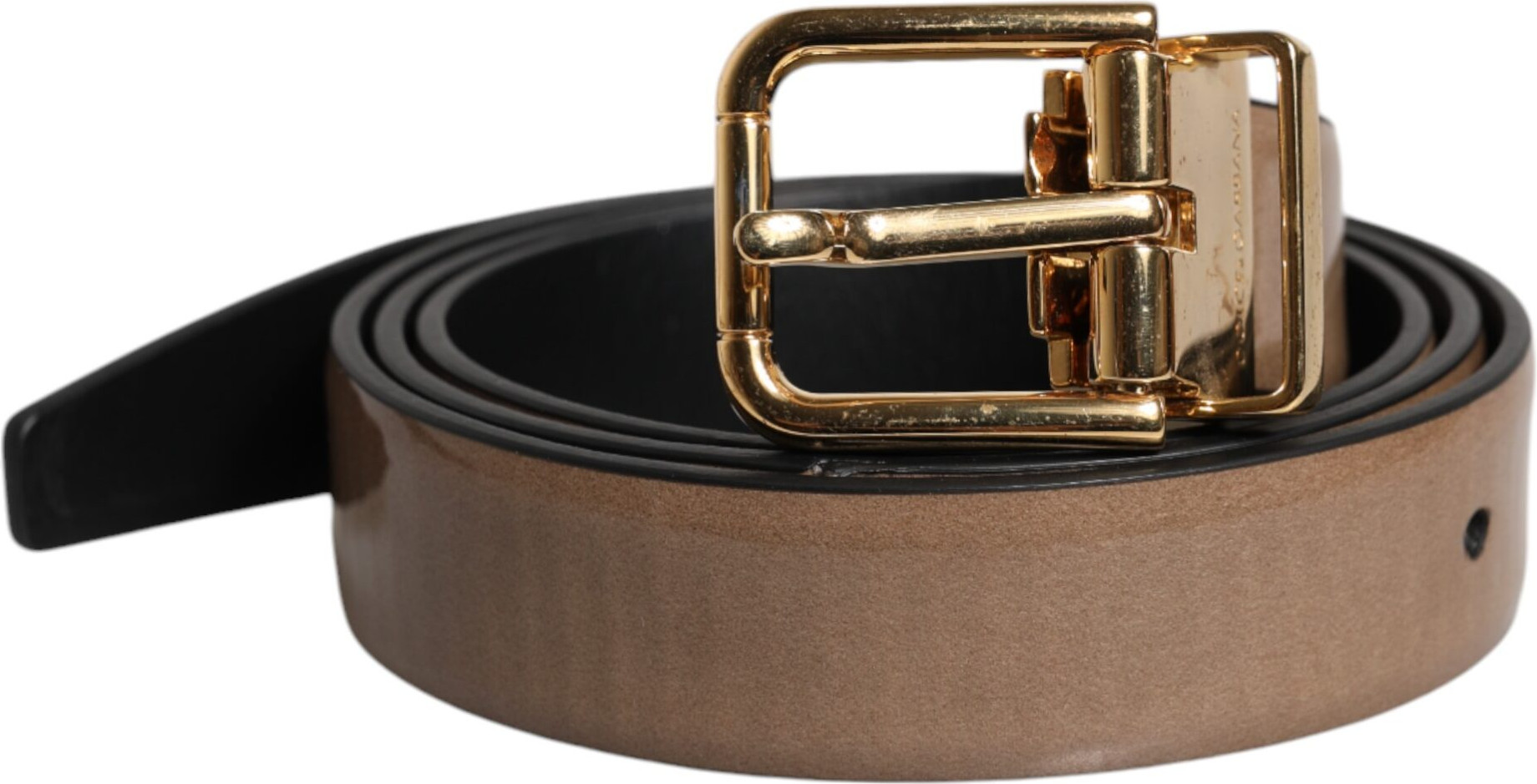 Belt Dolce & Gabbana Classic Metal Logo Buckle