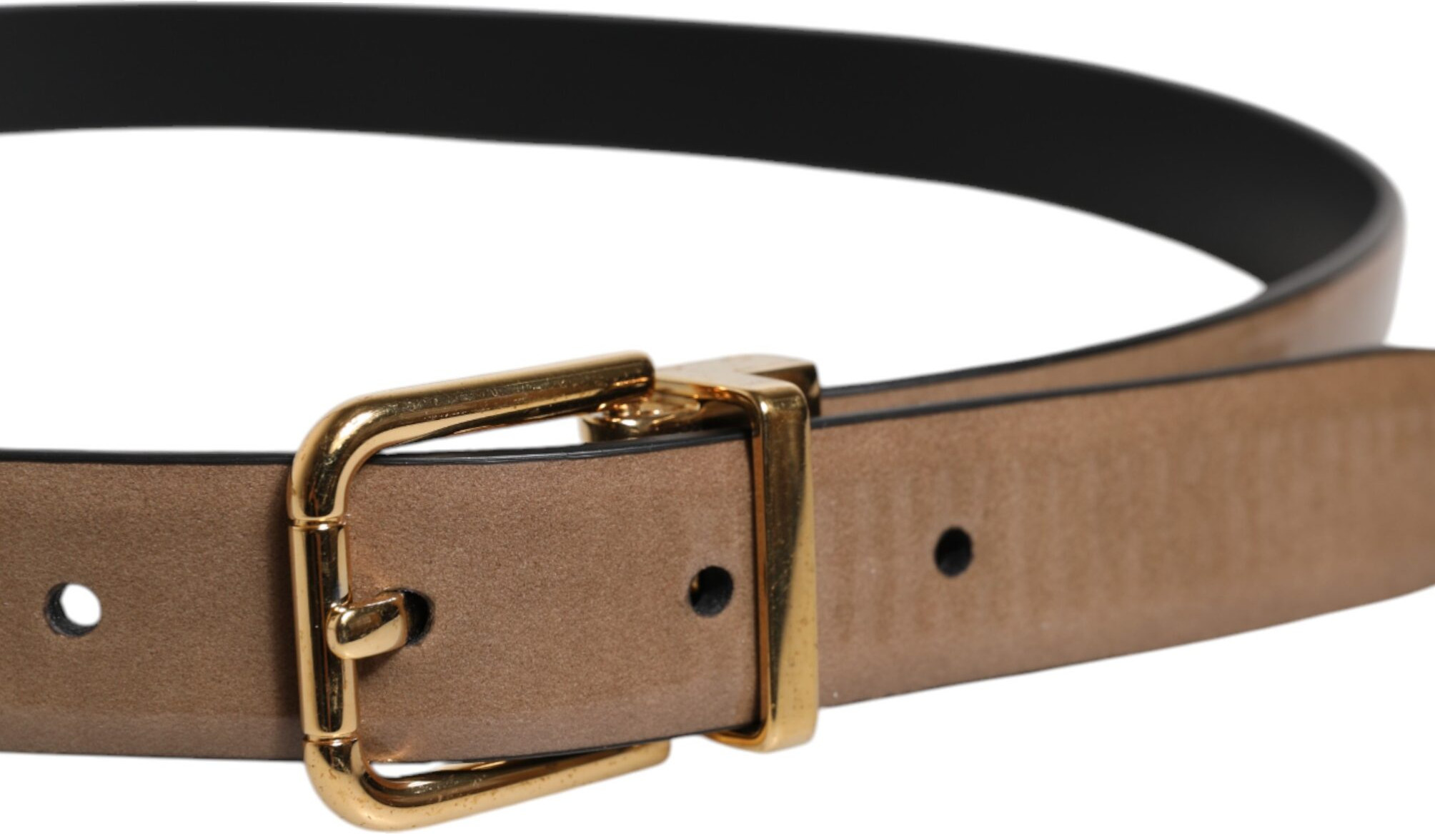 Belt Dolce & Gabbana Classic Metal Logo Buckle
