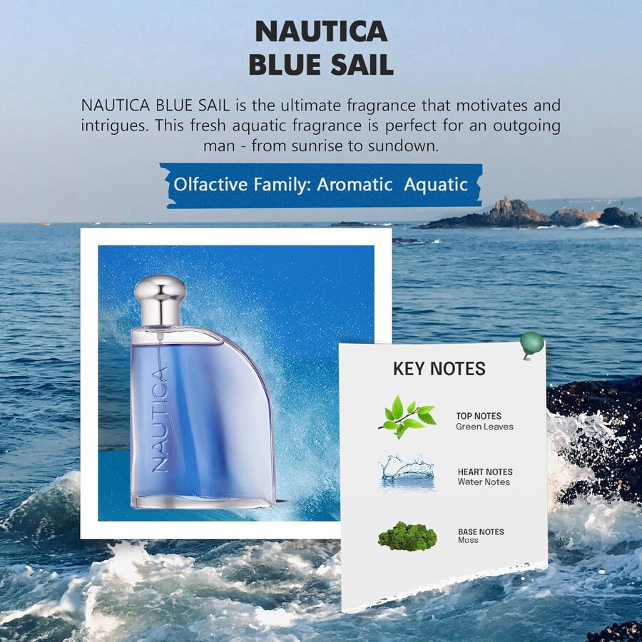Nautica Blue Sail EDT Spray Fragrances