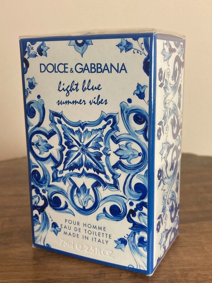 Eau De Toilette Dolce & Gabbana Light Blue Pour Homme Summer Vibes