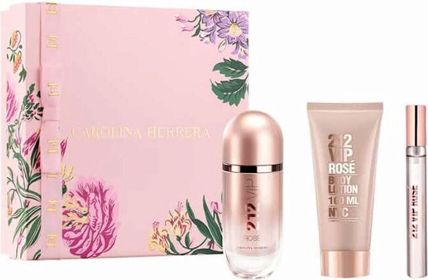 Fragrance Set Carolina Herrera 212 Vip Rose