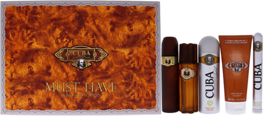 Cuba Gold Must Have Gift Set Fragrances