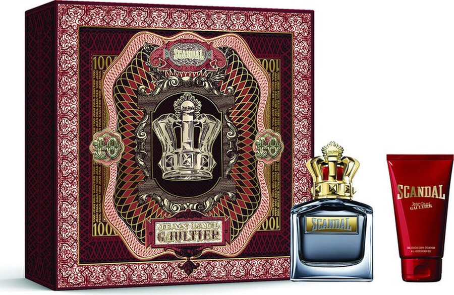 Eau de Toilette Set Jean Paul Gaultier Scandal Pour Homme