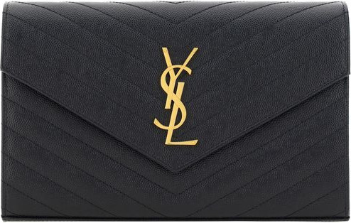 Saint Laurent Logotipli Yelkadan Taqiladigan Sumka
