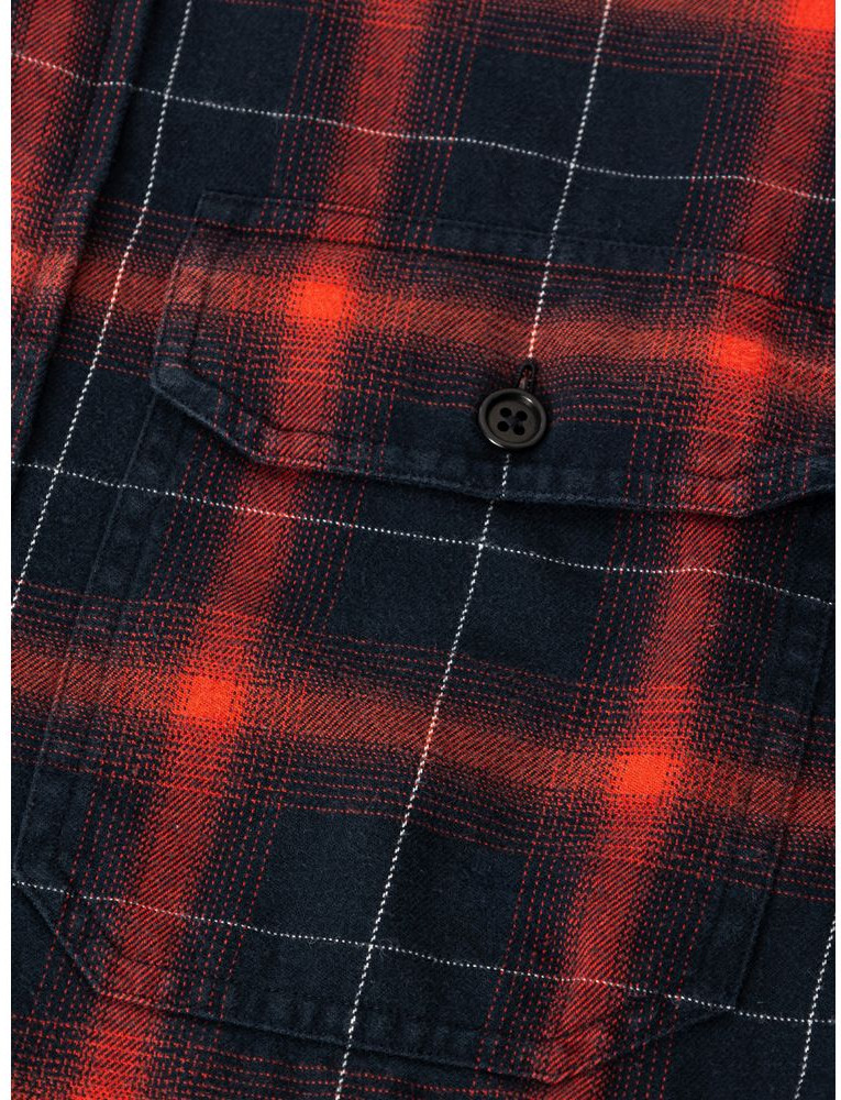 Bicolor Linen Pattern Shirt Tom Ford