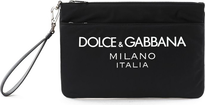 Dolce & Gabbana Qora Nailon Bagaj va Sayohat