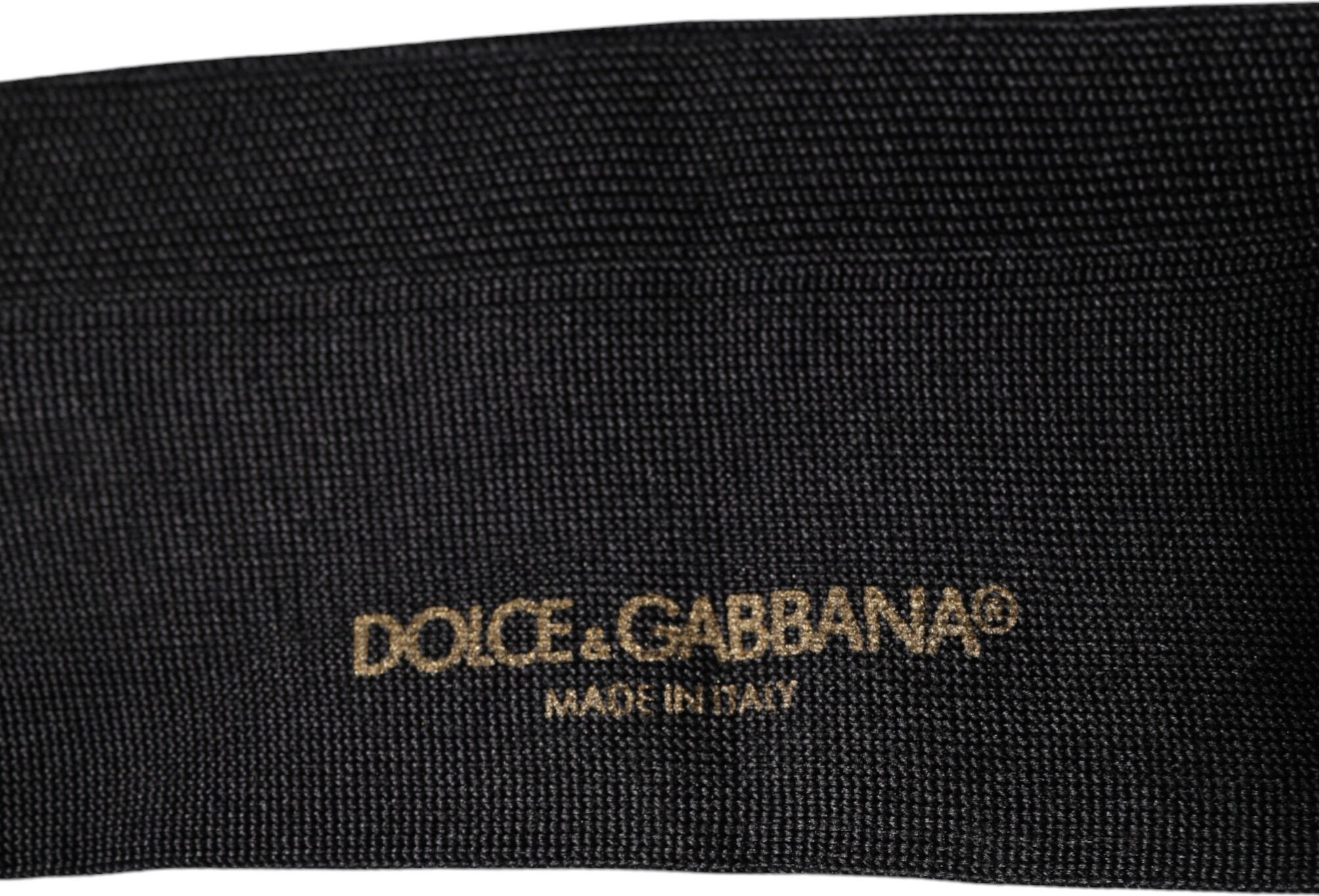 Socks Dolce & Gabbana Black Cotton