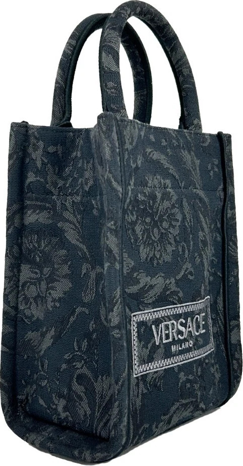 Tote Crossbody Bag Versace Barocco Mini Top Handle
