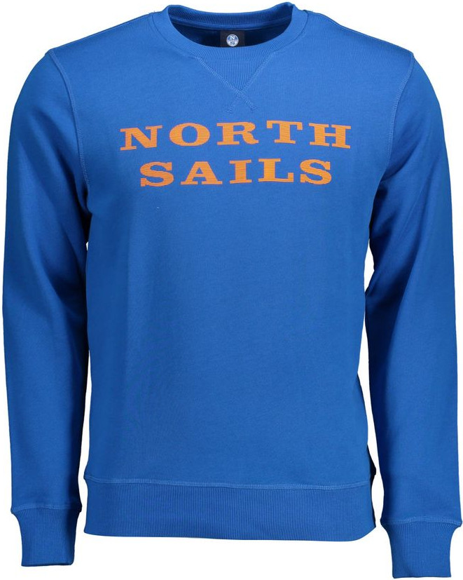 Sweater North Sails Blue Cotton Men Sweater