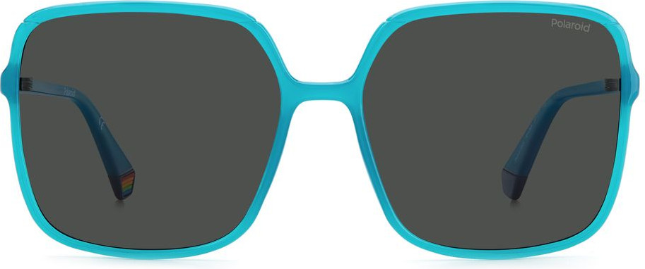 Polaroid ko'k rangli plastik quyoshdan saqlaydigan ko'zoynak